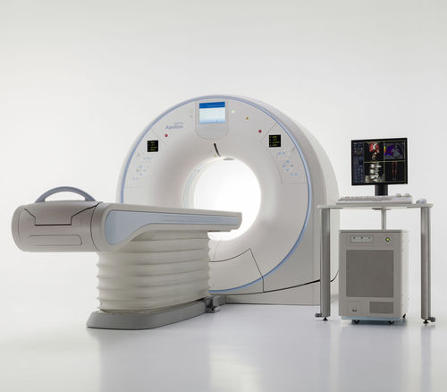 CT-Scanner / für Ganzkörpertomographie - Aquilion Lightning 80 - Canon Medical System U.S.A - 160 Querschnitte / kompakt