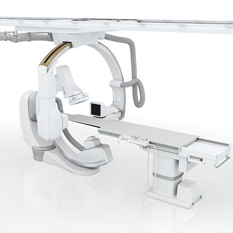 Digitales Fluoroskopie-System - Alphenix Biplane - Canon Medical System U.S.A - für Röntgendurchleuchtung des Schädels / mit C-Bogen