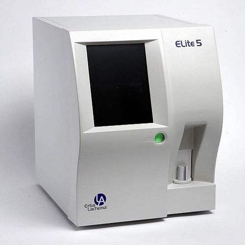 Automatischer Hämatologie-Analysator - ELite 5 - Erba Lachema - Tisch / 26 Parameter / mit 5-teiliger Differenzierung