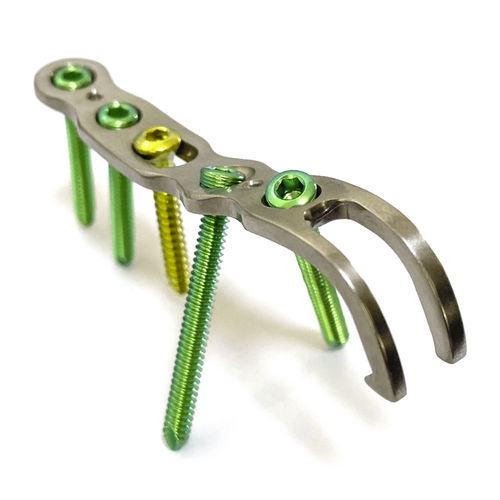 Kompressionsplatte für Tibia - HJ-Small LOC 11 - Health-Joy Medical - für Malleolus / distal / medial