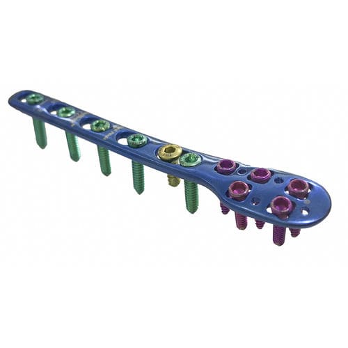 Kompressionsplatte für Fibula - HJ-Small VA-LCP 11 - Health-Joy Medical - distal / seitlich / medial