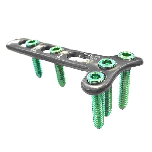 Kompressionsplatte für Radius - HJ-Small LCP 12 - Health-Joy Medical - distal / mit Verriegelung / ohne Verriegelung