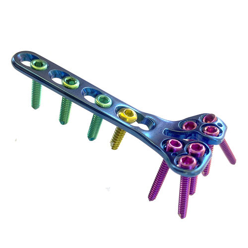 Kompressionsplatte für Radius - HJ-Small VA-LCP 05 - Health-Joy Medical - distal / mit Verriegelung / ohne Verriegelung