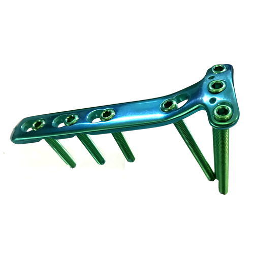 Kompressionsplatte für Tibia - HJ-Large LCP 08 - Health-Joy Medical - proximal / ohne Verriegelung / Titan