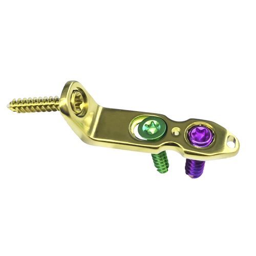 Osteotomieplatte für Knöchel - HJ-VA-LOC 19 - Health-Joy Medical - plantar / mit Verriegelung / ohne Verriegelung
