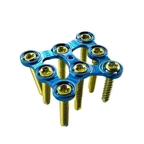 Kompressionsplatte für Metatarsalknochen - HJ MINI VA-LOC  - Health-Joy Medical - Mehrzweck / seitlich / dorsal