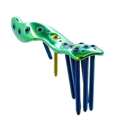 Kompressionsplatte für Tibia - HJ-Small VA-LCP11 - Health-Joy Medical - proximal / posteromedial / mit Verriegelung