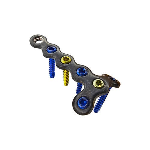 Kompressionsplatte für Fingerglied - HJ-Micro LOC 03 - Health-Joy Medical - mit Verriegelung / Titan