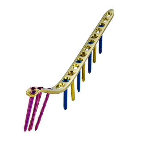 Kompressionsplatte für Humerus - HJ-Small LOC 04 - Health-Joy Medical - distal / medial / mit Verriegelung