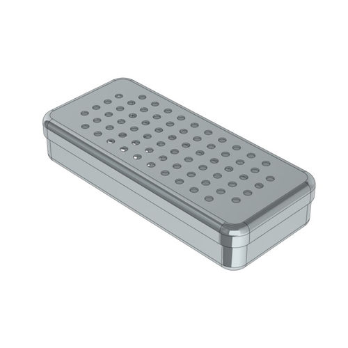 Sterilisationscontainer für zahnärztliche Instrumente - 1850 series - NICHROMINOX - perforiert / Edelstahl