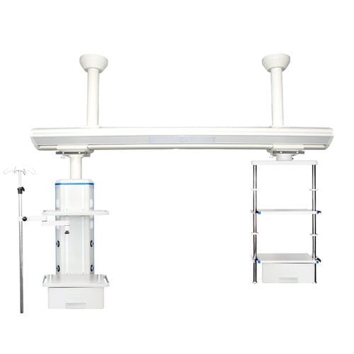 Wandmontierter Verteilerbalken - Shanghai Zhenghua Medical Equipment - Anästhesie / für Endoskopie / Dreh