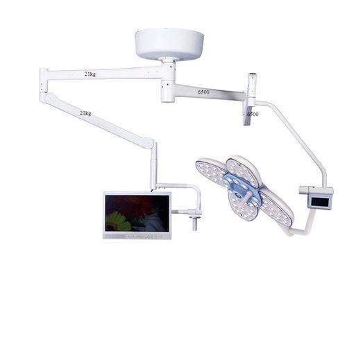Deckenmontierte OP-Leuchte - EXLED6500 - Shanghai Zhenghua Medical Equipment - LED / mit 2 Armen / 97