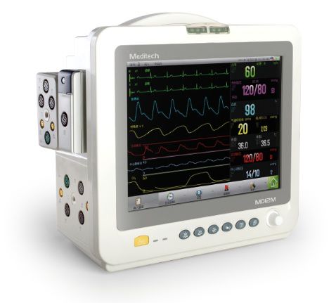 Modularer Patientenmonitor -  MD12M    - Meditech Equipment - EKG / PI / für Intensivpflege
