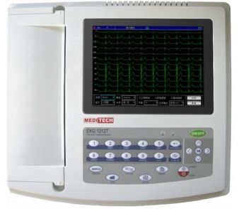 Ruhe-Elektrokardiograph - EKG 1212T - Meditech Equipment - 12 Kanäle / digital / mit Drucker