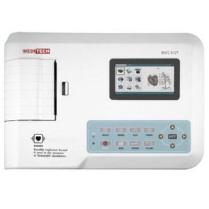 Ruhe-Elektrokardiograph - EKG 312T - Meditech Equipment - 3 Kanäle / digital / mit Drucker