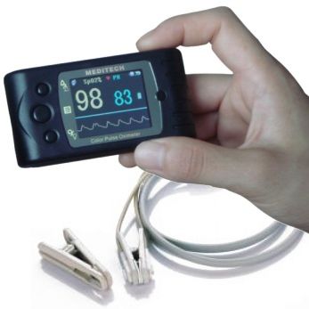 Handgerät-Pulsoximeter - FOs2pro - Meditech Equipment - für Veterinärmedizin / mit separatem Sensor