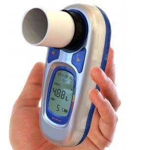 Elektronisches Spirometer - Spiro P    - Meditech Equipment - Handgerät
