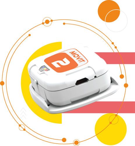 Am Körper tragbarer Aktigraph - Movit Gait ™ - Sensor Medica - kabellos
