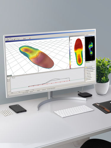 Software für orthopädisches Einlegesohlendesign - easyCad® - Sensor Medica - CAD / FAO / medizinisch