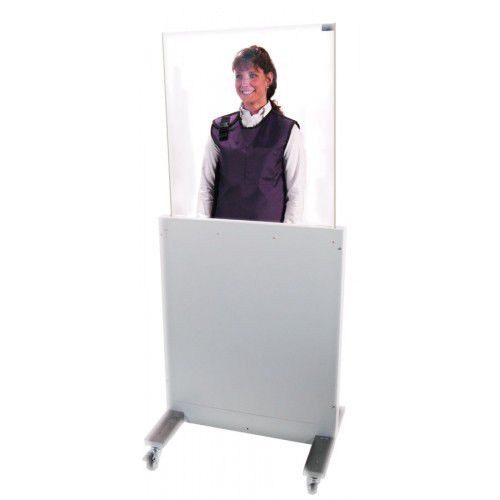 Röntgenstrahlen-Strahlenschutzschild - RayShield® - AADCO Medical - mobil / mit Fenster / 0.50 mm