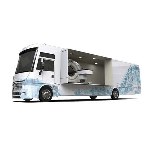 Mobiler Raum für Radiologie / X-Scanner - Neurologica