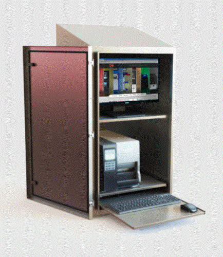 Medizinisch Computer-Arbeitsplatz - AGRO INOX LC PM - LM Realisations