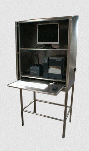 Medizinischer Computer-Arbeitsplatz - AGRO INOX LC GM - LM Realisations