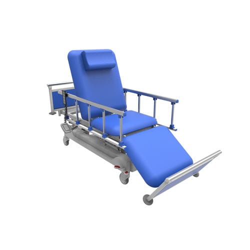 Elektrischer Hämodialysesessel - PY-YD-380S  - Nanning Passion Medical Equipment - dreiteilig / auf Rollen / Trendelenburg