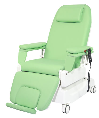 Elektrischer Hämodialysesessel - PY-YD-310 - Nanning Passion Medical Equipment - dreiteilig / höhenverstellbar / mit Fußstütze