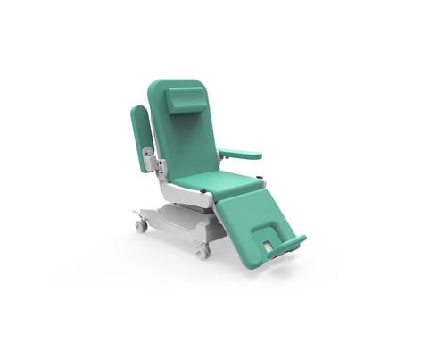 Elektrischer Hämodialysesessel - PY-YD-410 - Nanning Passion Medical Equipment - elektropneumatisch / dreiteilig / für Chemotherapie