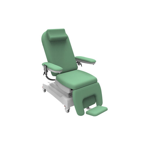 Elektrischer Hämodialysesessel - PY-YD-310 - Nanning Passion Medical Equipment - dreiteilig / für Chemotherapie / auf Rollen