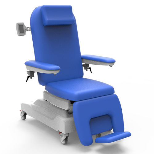 Elektrischer Hämodialysesessel - PY-YD-340 - Nanning Passion Medical Equipment - dreiteilig / für Chemotherapie / auf Rollen