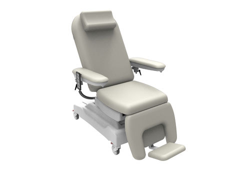 Elektrischer Hämodialysesessel - PY-YD-310 - Nanning Passion Medical Equipment - dreiteilig / für Chemotherapie / auf Rollen