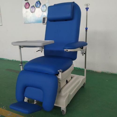 Elektrischer Hämodialysesessel - PY-YD-340 - Nanning Passion Medical Equipment - dreiteilig / für Chemotherapie / auf Rollen