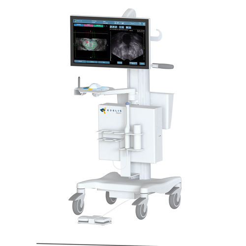 Plattformmontiertes Ultraschallgerät - Trinity® - Koelis - für urologische Diagnostik / 3D/4D / Nadelführung