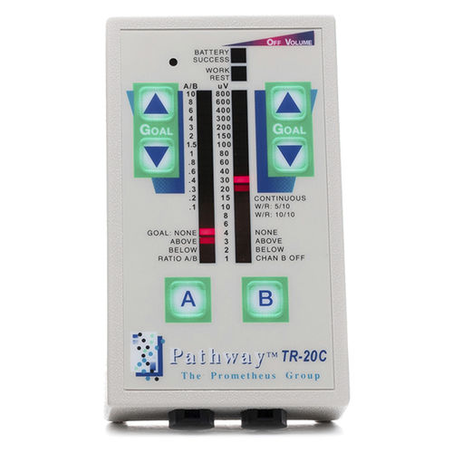 EMG-System / 2 Kanäle - (8625) Pathway® TR-20C - The Prometheus Group - tragbar / Echtzeit / mit Biofeedback