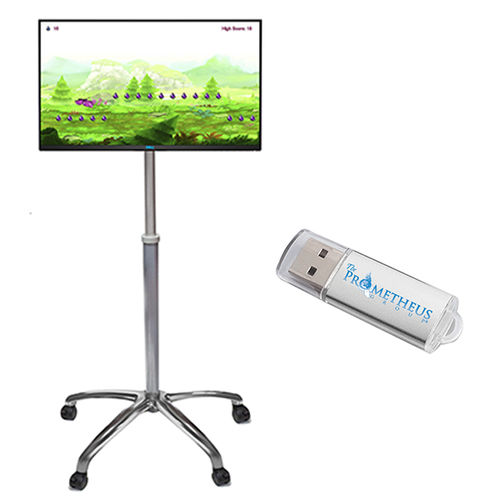System zur Beckenbodenrehabilitation / Beckenboden-EMG - (ANOP) Morpheus® PMR  - The Prometheus Group - auf Rollen