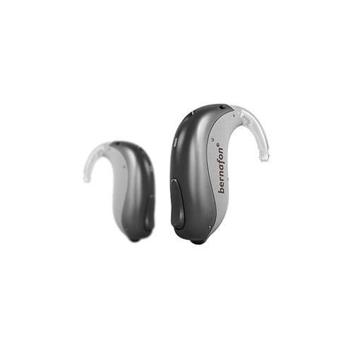 Hörgerät / Mini BTE Alpha bernafon mit Bluetooth® / mit Telefonspule / beigefarben