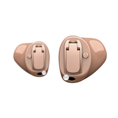 CIC-Hörgerät - Alpha  - bernafon - mit Bluetooth® / braun / beigefarben