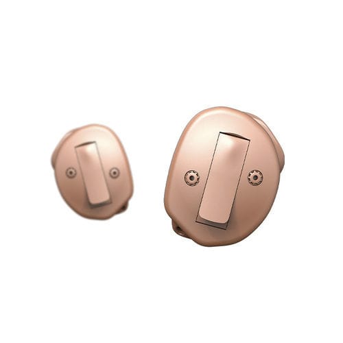 ITC-Hörgerät - Alpha - bernafon - mit Bluetooth® / braun / beigefarben