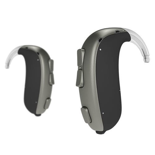 BTE-Hörgerät - Leox  - bernafon - mit Bluetooth® / schwarz / grau