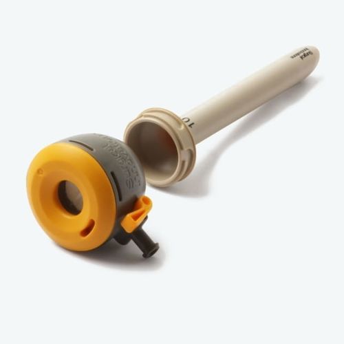 Laparoskopischer Trokar - YelloPort Elite™ - Microline Surgical - mit abgerundeter Spitze / mit Einblaseport / mit Verschlussstopfen