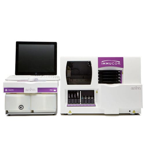Vollautomatischer Immuno-Hämatologie Analysator - Echo Lumena® - Inova Diagnostics - Sensor / für klinische Diagnose / Vollblut
