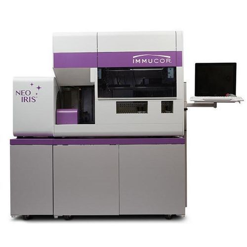Vollautomatischer Immuno-Hämatologie Analysator - NEO Iris® - Inova Diagnostics - Sensor / für klinische Diagnose / für Blutkonserven