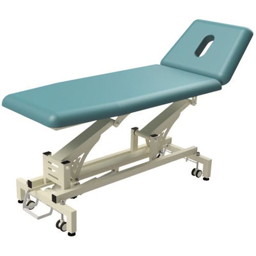 Elektrische Massageliege - 4001.500 - KIS Produkt - hydraulisch / auf Rollen / mit höhenverstellbarer Rückenlehne