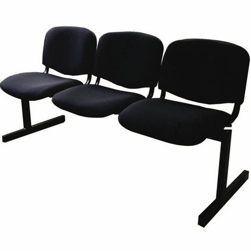 Traversenbank für Wartezimmer - 4007.100 - KIS Produkt - mit hoher Rückenlehne / 3 Plätze / Zweisitzer
