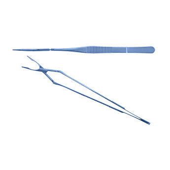 Chirurgische Klemme - 76617-28 - Vitalcor - zum Greifen / Titan