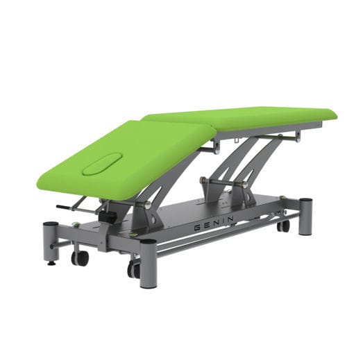 Hydraulische Massageliege - FGT3172 - Genin Techmed - auf Rollen / zweiteilig