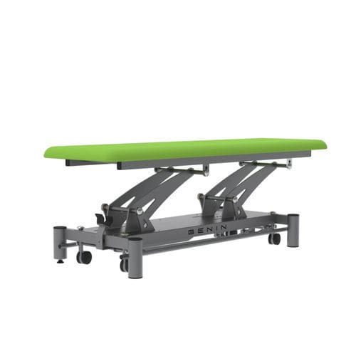Pneumatische Massageliege - FGT3197 - Genin Techmed - mechanischer / auf Rollen / einteilig