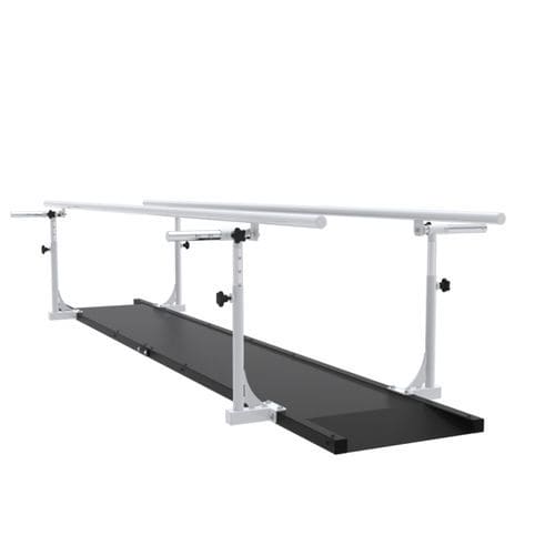 Höhenverstellbarer Parallelgehbarren für Rehabilitation - FGG08 - Genin Techmed - mit festem Sockel